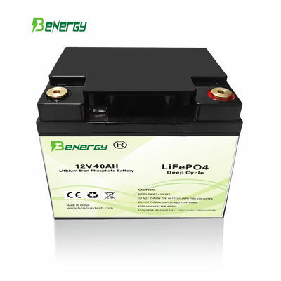 Enerji Depolama UPS Güneş Sistemi için Prizmatik 40AH 12V Lifepo4 Pil Paketi