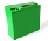 Yeşil 20AH 12V Lityum Pil Paketi 3000 Döngü Süresi 4S1P Bağlantısı